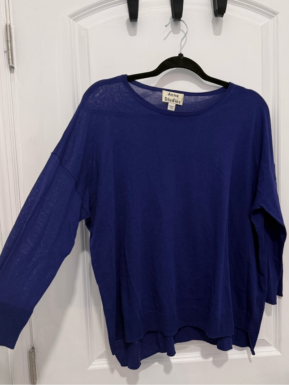 Acne Studios 100% cotton Zola Fine Sweater